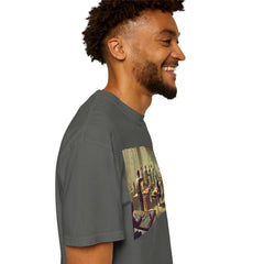 XTC Influenced Making Plans For Nigel Mural Graphic - Unisex Comfort Colors Shirt