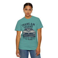 Retro Pontiac 1971 Trans Am High Output -455 Unisex Comfort Colors Garment Dyed T-Shirt