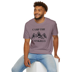 Camp The Catskillsi Unisex Softstyle T-Shirt  Catskill Mountains New York