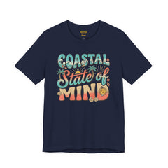 Coastal State of Mind Tee — Retro Beach Graphic T-Shirt
