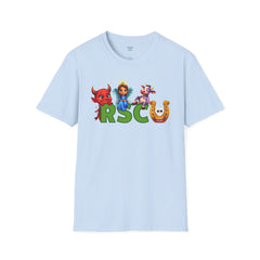 Russell Sage College Mascots Unisex T-Shirt - Personalize your shirt with your grad year by entering it in the notes field before you hit the checkout button