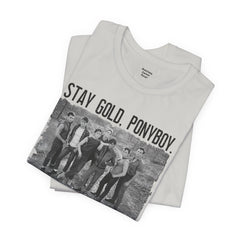 The Outsiders Shirt, Front and Back Images, Greasers Characters Shirt, Unisex Jersey Short Sleeve Tee