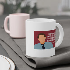 Jim Halpert Quote - Ceramic Mugs (11oz\15oz\20oz) | The Office, TV Series, Fan Gift, Pop Culture Humor, Gift For Him, Gift For Her, Novelty