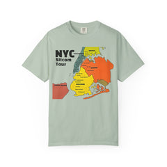 NYC Sitcoms Tour Comfort Colors T-shirt - Unisex Garment-Dyed