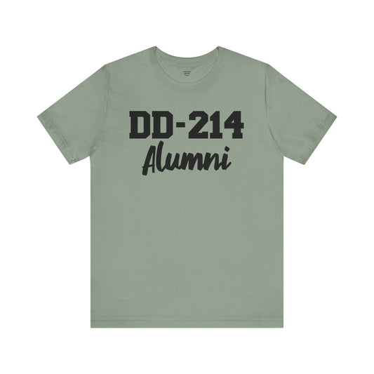 DD-214 Alumni Unisex Jersey Short Sleeve Tee