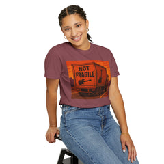 Not Fragile Unisex Garment-Dyed T-Shirt -BTO Inspired Vintage Guitar Graphic Tee
