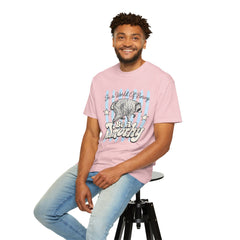 Be A Timothy T-Shirt — Retro Raccoon Graphic Tee ("In a World of Boring")