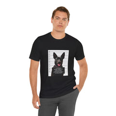 K9 Mugshot Personalized with your Dog T-Shirt