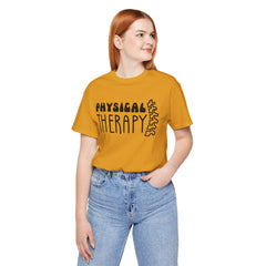 Physical Therapy Unisex Tee - Spine Graphic Gift for PT Student