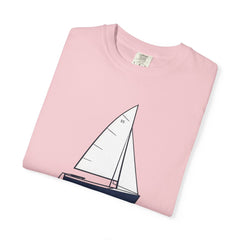 Hempstead Bay Sailing Club Graphic T-Shirt — "Real Sailors Fly Scots" Nautical Tee
