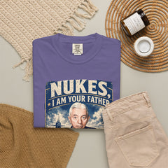 Nukes I Am Your Father Vintage United States Navy Nuclear Power Submarine Graphic T-Shirt