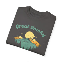Great Smoky National Park National Park Graphic, Comfort Colors Soft Relaxed Fit Unisex Garment-Dyed T-shirt