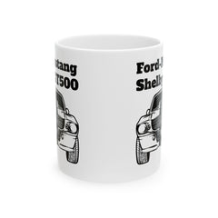 Ford Mustang Shelby GT500 Ceramic Mug - Classic Car Lovers Gift - 11oz & 15oz Sizes