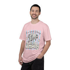 Be A Timothy T-Shirt — Retro Raccoon Graphic Tee ("In a World of Boring")