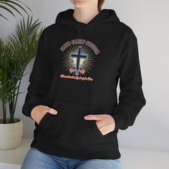 Faith & Freedom Cross Hoodie | Patriotic, Faith-Based July 4th Vintage Americana