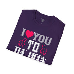 Valentines Day - European Printed Unisex Softstyle T-Shirt, I Love You Shirt,Romantic gift, gift for her, gift for him, couples t-shirt,Love