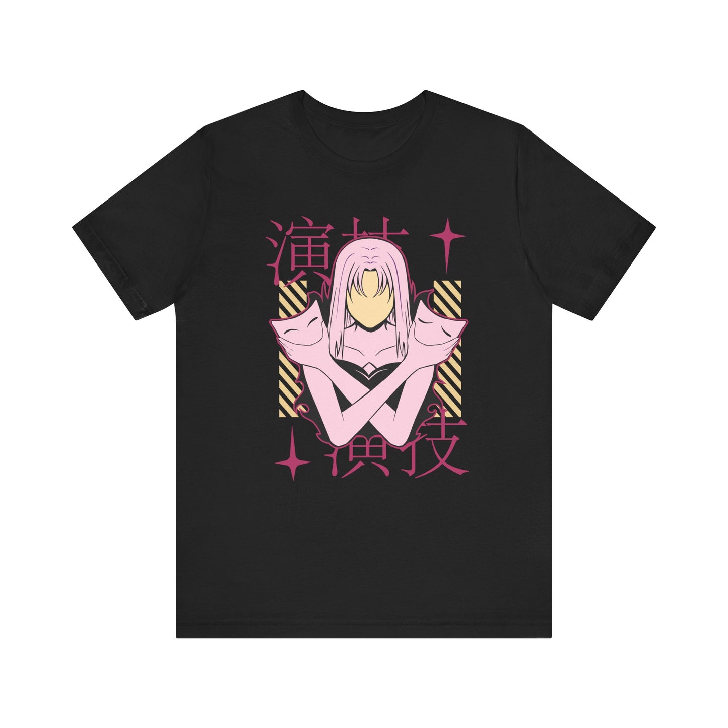 Anime Girl Actors Art - Unisex Jersey Short Sleeve Tee