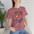 Canasta Queen Crown and Heart - Graphic Unisex Tee