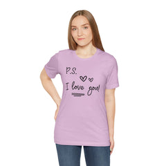 PS I LOVE YOU - Unisex Jersey Short Sleeve Tee