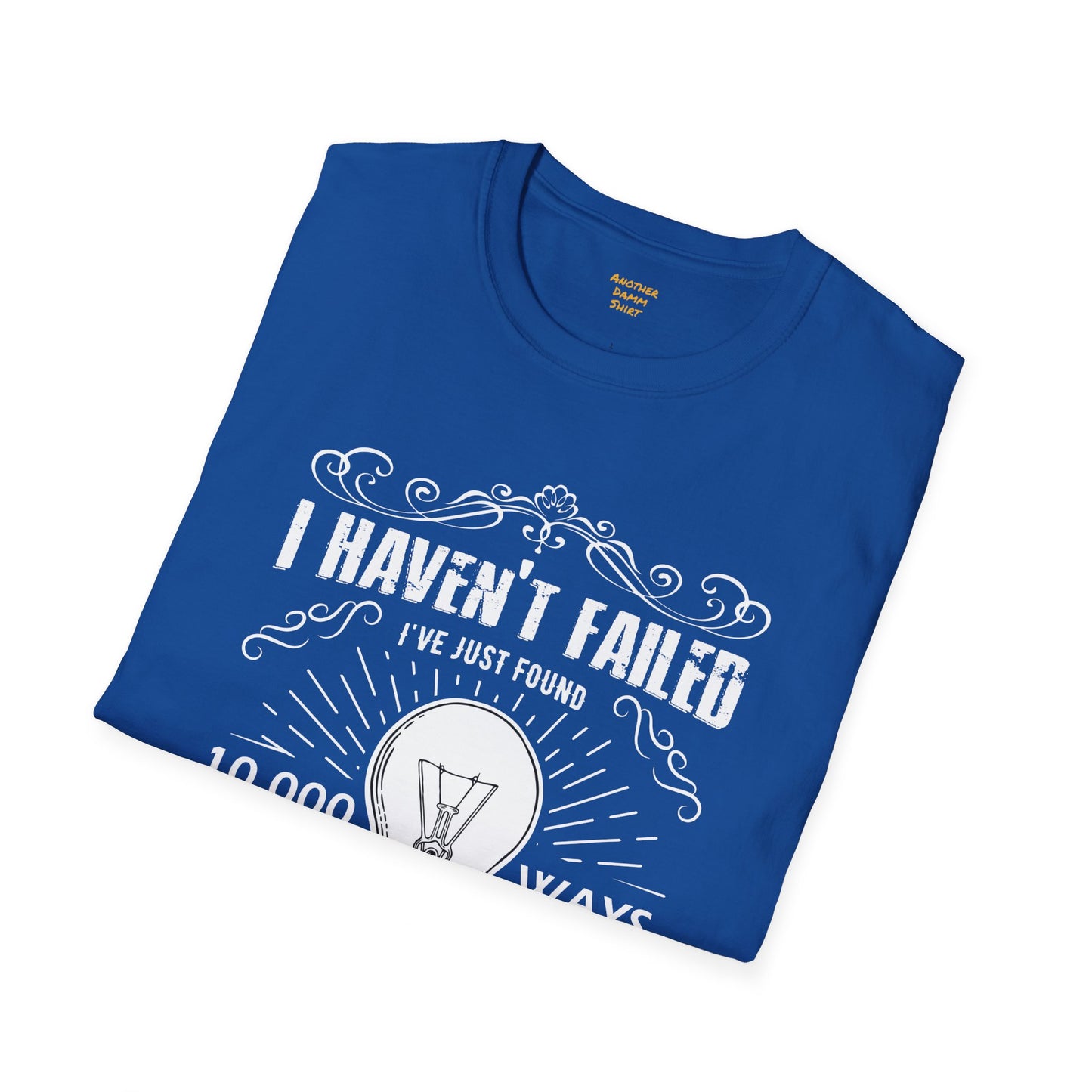 Thomas Edison Wisdom Unisex Soft Style T Shirt