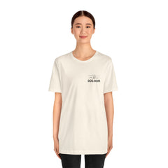 Dog Mom T-Shirt — Personalized Your Dog Image  Tee (Custom Name)