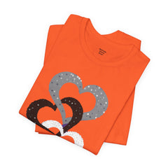Triple Heart Design Tee