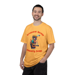 Tropical Beats Graphic T-Shirt — Feathery Feats Design