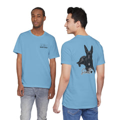 Dog Dad T-Shirt — Personalized Your Dog Image  Tee (Custom Name)