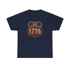 Vintage USA Pride Tee - 1776 Unisex Heavy Cotton Tee