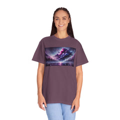 Prince Inspired Purple Rain Mural Graphic - Unisex Comfort Colors Shirt
