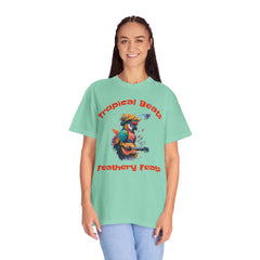 Tropical Beats Graphic T-Shirt — Feathery Feats Design