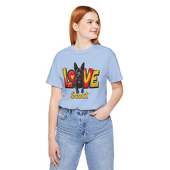 Personalized Love Your Dog T-Shirt — Designed with your dogs name and picture Graphic Tee