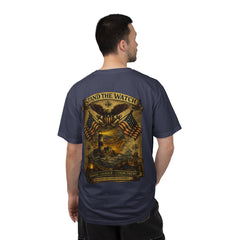 Stand the Watch Lighthouse Series T-Shirt — Patriotic Lighthouse Graphic Tee