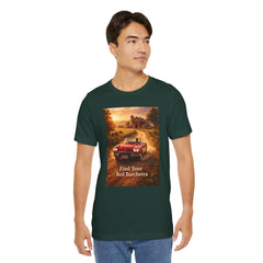 Find Your Red Barchetta Vintage Car T-Shirt