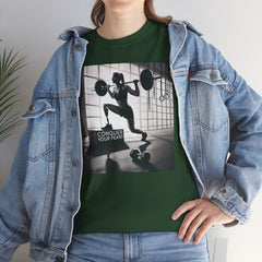 Amputee Conquer Your Fear  - Unisex Heavy Cotton Tee