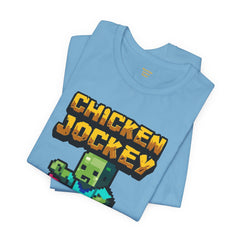Video Game Chicken Jockey Tee - Unisex Short Sleeve T-Shirt
