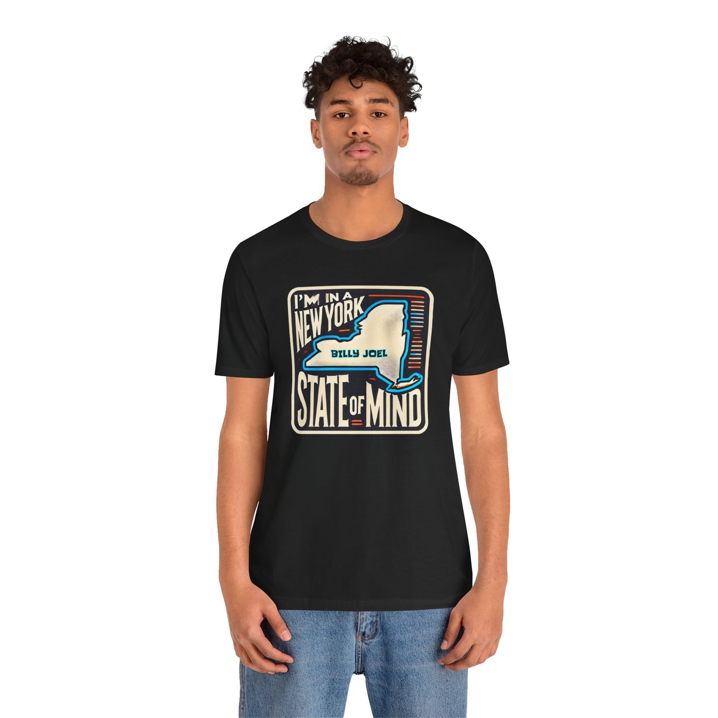 New York State Of Mind - Graphic Unisex Jersey Short Sleeve Tee