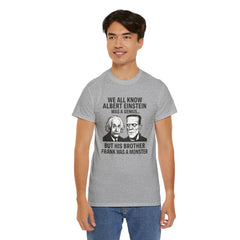 Funny Albert Einstein Science T-Shirt - Perfect Gift for Nerds, Frankenstein Halloween Shirt