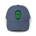 Frankenstein Unisex Distressed Cap