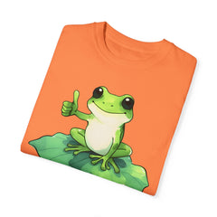 Vintage Style Frog Tshirt, Comfort Colors -  Stylish T Shirt