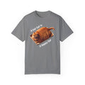 A Fat Cat Is A Happy Cat - Graphic Unisex Garment-Dyed T-shirt