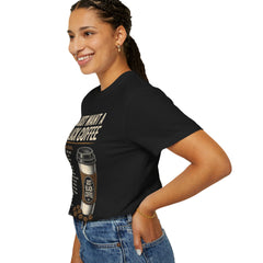I Just Want a Black Coffee T-Shirt — Funny Barista List Graphic Tee for Coffee Lovers