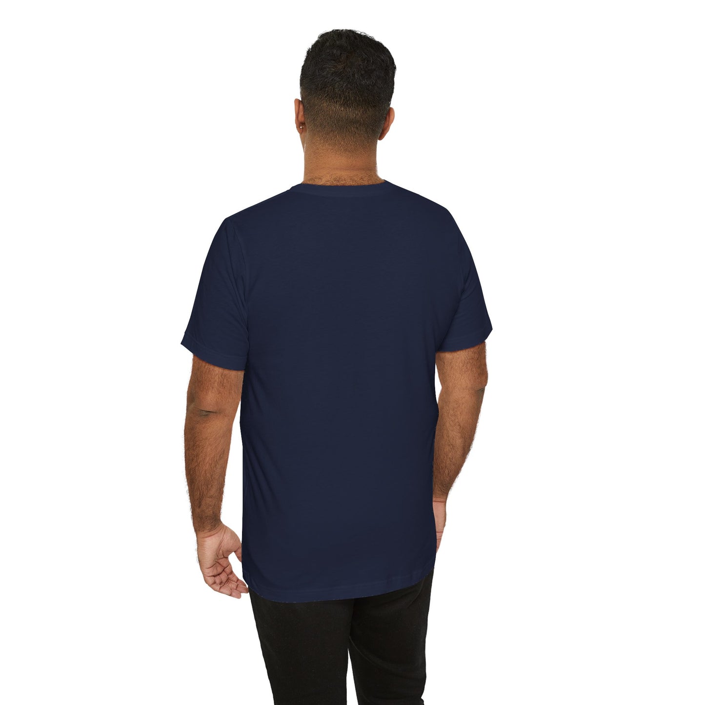 BACK THE BLUE Flag, Graphic Unisex Short Sleeve Tee