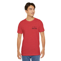 Dog Dad T-Shirt — Personalized Your Dog Image  Tee (Custom Name)
