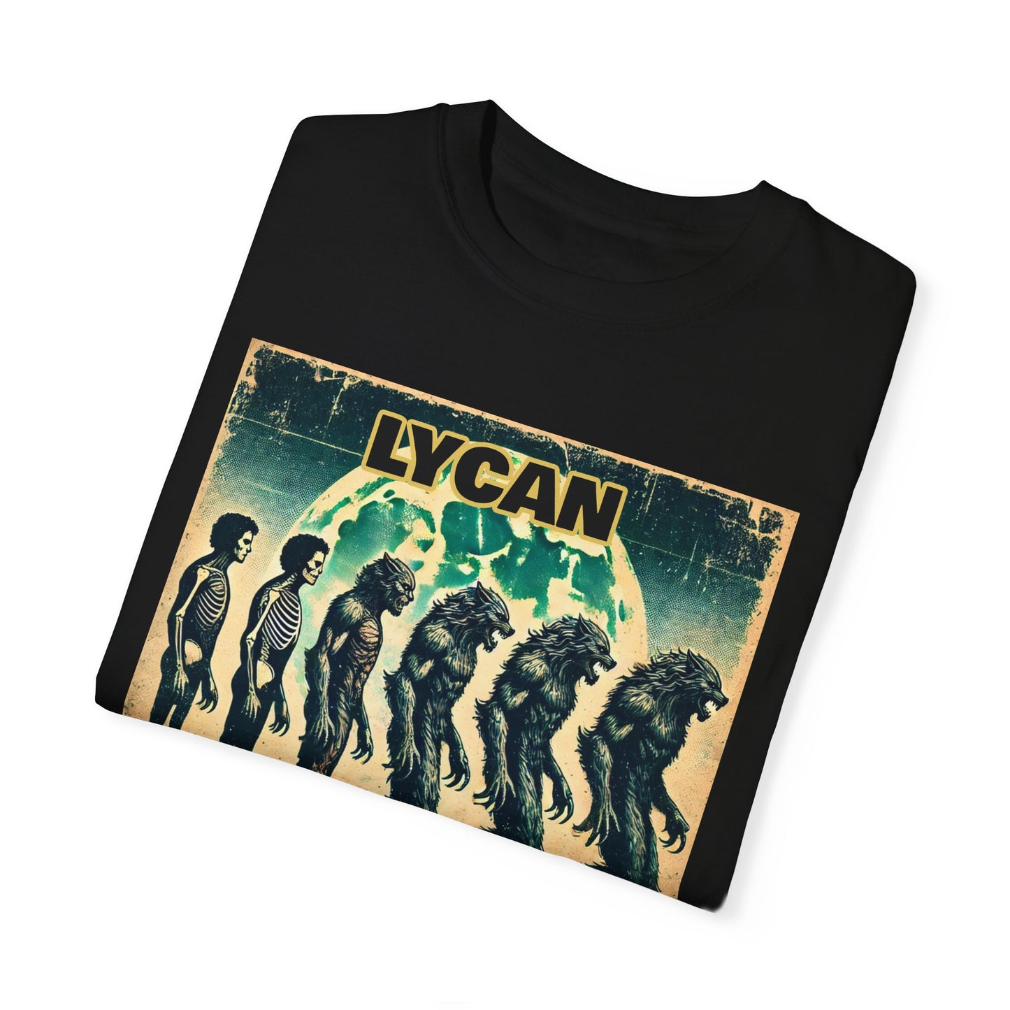 LYCAN The Werewolf Life Graphic - Unisex Garment-Dyed T-shirt