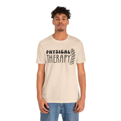 Physical Therapy Unisex Tee - Spine Graphic Gift for PT Student