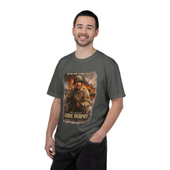 American Heroes Collection No 2 Graphic T-Shirt — “We're Not Going Back” Audie Murphy WWII