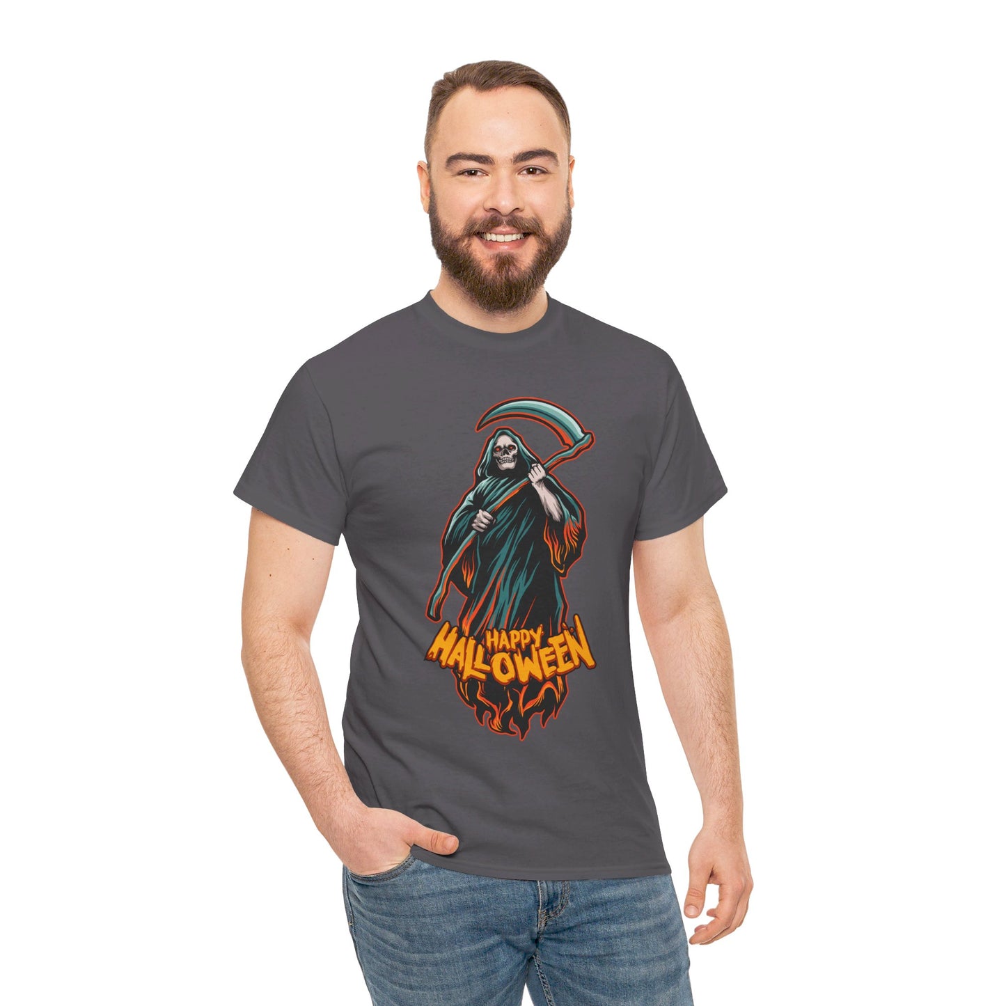 Grim Reaper - Graphic Unisex Heavy Cotton Tee