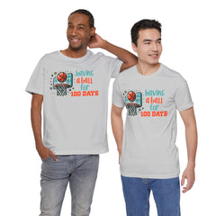 100 Days of School Having A Ball Unisex Tee