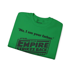 The Empire Strikes Back - Unisex Heavy Blend Crewneck Sweatshirt | Star Wars | Movie Quote | Gift For Him | Movie Fan Gift | Darth Vader